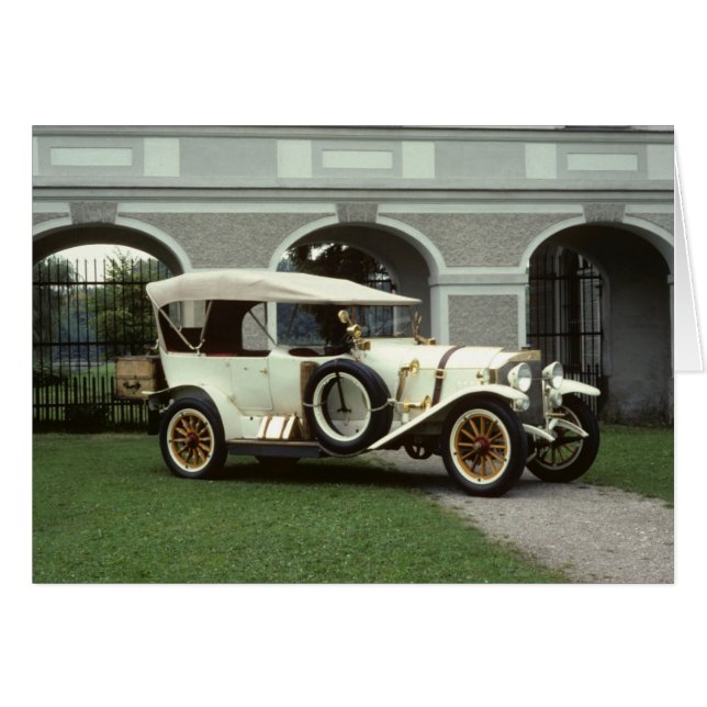 Cartão Clássico 1913 Mercedes Phaeton (Frente Horizontal)