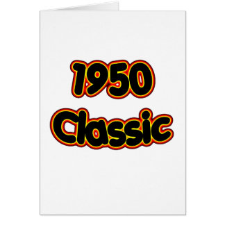 Cartão Clássico 1950