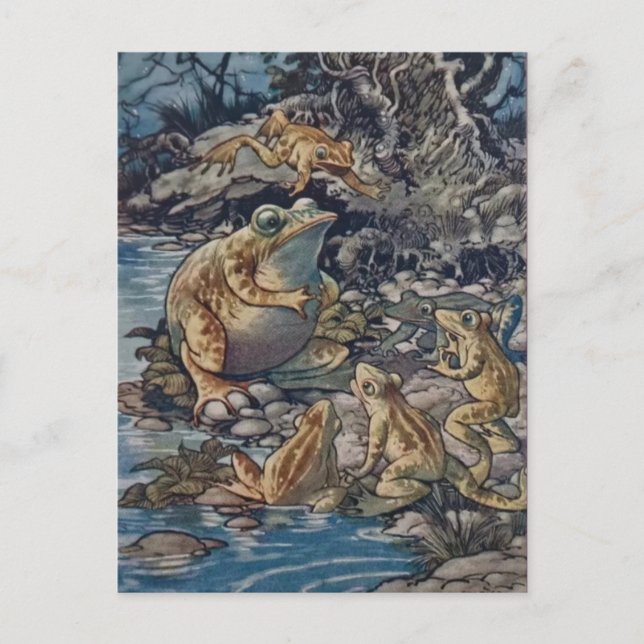 Cartão clássico da ilustração (Frente)