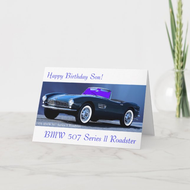 Cartão clássico do carro (Frente)