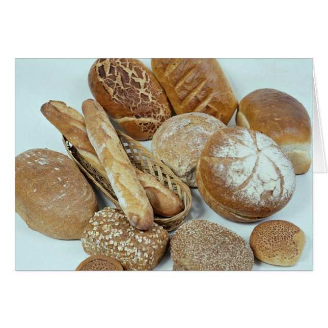 Cartão Classificação de pão (Frente Horizontal)