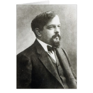 Cartão Claude Debussy, c.1908
