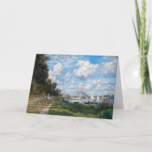 Cartão Claude Monet - A Bacia em Argenteuil