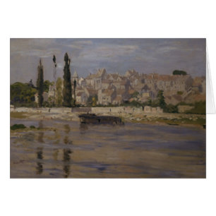 Cartão Claude Monet Carrieres-Santo-Denis, 1872