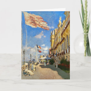 Cartão Claude Monet - Hotel des Roches Noires, Trouville