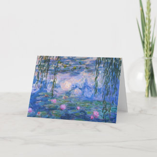 Cartão Claude Monet - Lírios Água, 1916