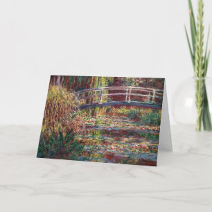 Cartão Claude Monet - Water Lily pond, Pink Harmony