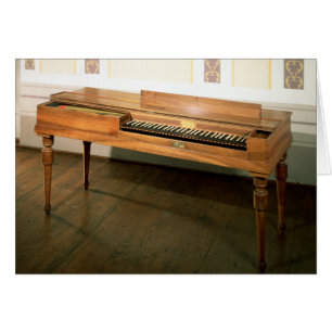Cartão Clavichord, outrora detido por Franz Joseph Haydn