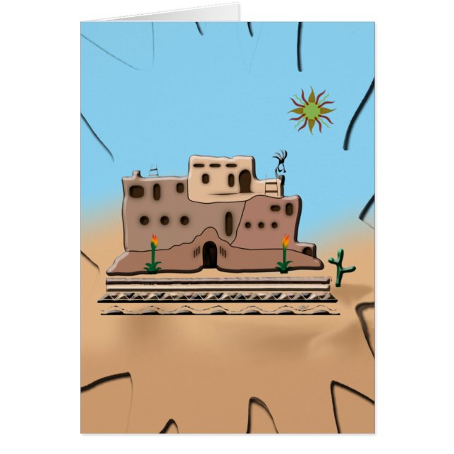 Cartão Clay House (Frente)