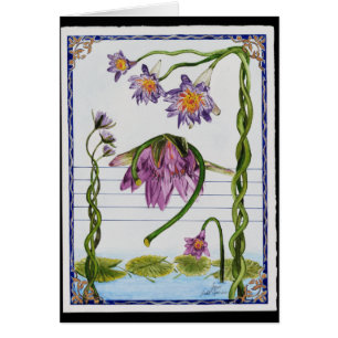 Cartão - Clef baixo de Lakme