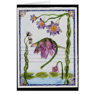 Cartão - Clef baixo de Lakme