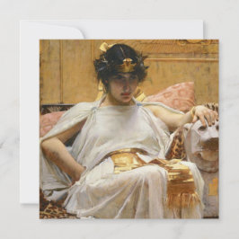 Cartão Cleópatra (antiga Rainha Egípcia)