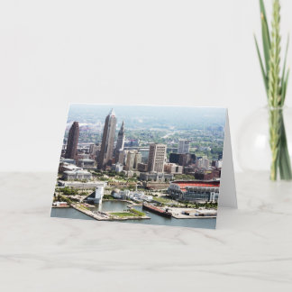 Cartão Cleveland 5x7 Folded Note Cards