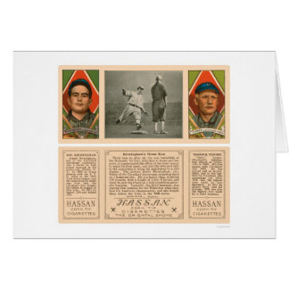 Cartão Cleveland Indians Baseball 1912