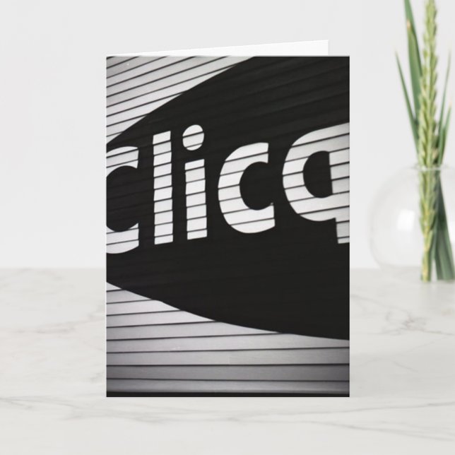 Cartão Clicquot Club (Frente)