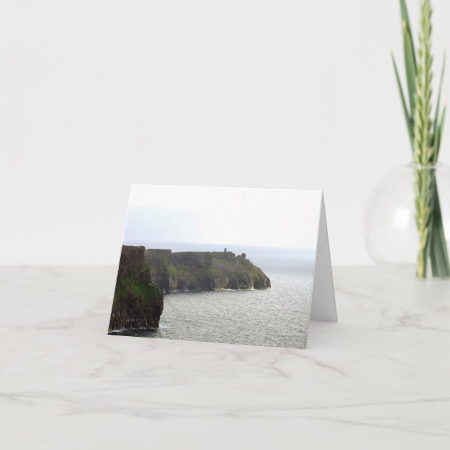 Cartão Cliff of Moher, Clare, Irlanda Notecard (Frente)