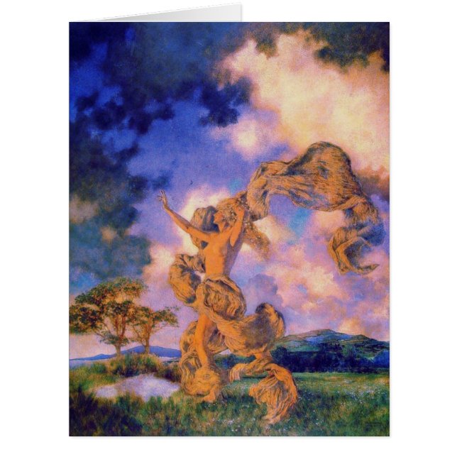 Cartão Clima de tempestade 1907 (Frente)