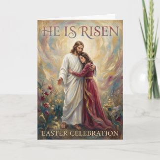Cartão Clinging to the Risen One Easter Card