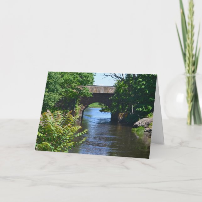 Cartão Clinton Bridge Notecard (Frente)