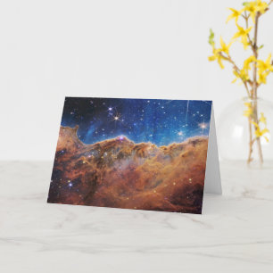 Cartão Clipes Cósmicos Carina Nebula Space Telescope