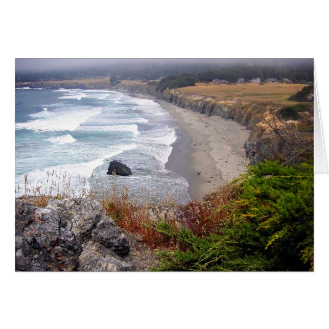 Cartão Clipes no mar (Frente Horizontal)