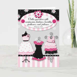 Cartão Clothe Yourselves..." Scripture Encouragement Card