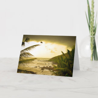 Cartão Cloudy Goa Beach