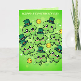 Cartão Clover Cutie St. Patrick’s Day Card