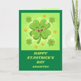Cartão Clover Magic St. Patrick’s Day Card