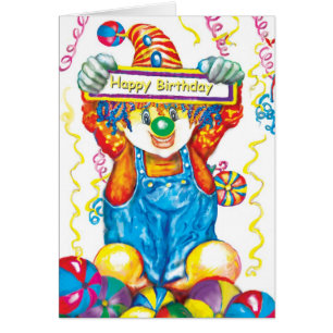Cartão *Clown*