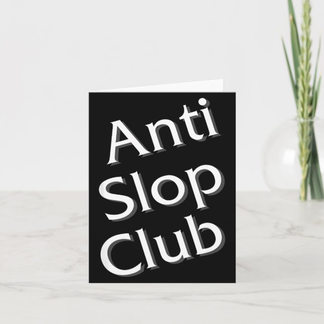 Cartão Clube Anti Lâmina Inteligência Artificial Ai Llm D (Frente)