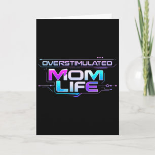 Cartão Clube das Mães Superestimuladas Saúde Mental Dia d