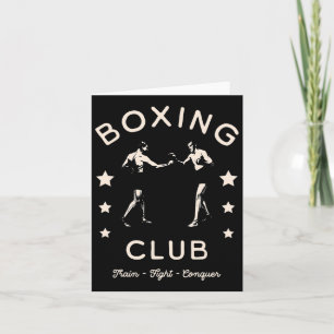 Cartão Clube de Boxineiros Combatendo Combatentes E Estre