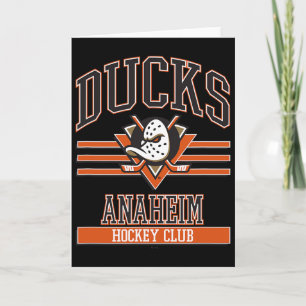 Cartão Clube de Hóquei Anaheim Ducks Cinza Licenciado Ofi