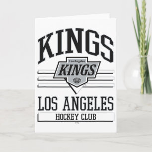 Cartão Clube de Hóquei Los Angeles Kings Branco Licenciad