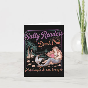 Cartão Clube de Livros da Praia dos Leitores Salgados Rev