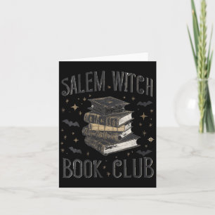 Cartão Clube do Livro Salem Vintage Feminino Gato Preto L