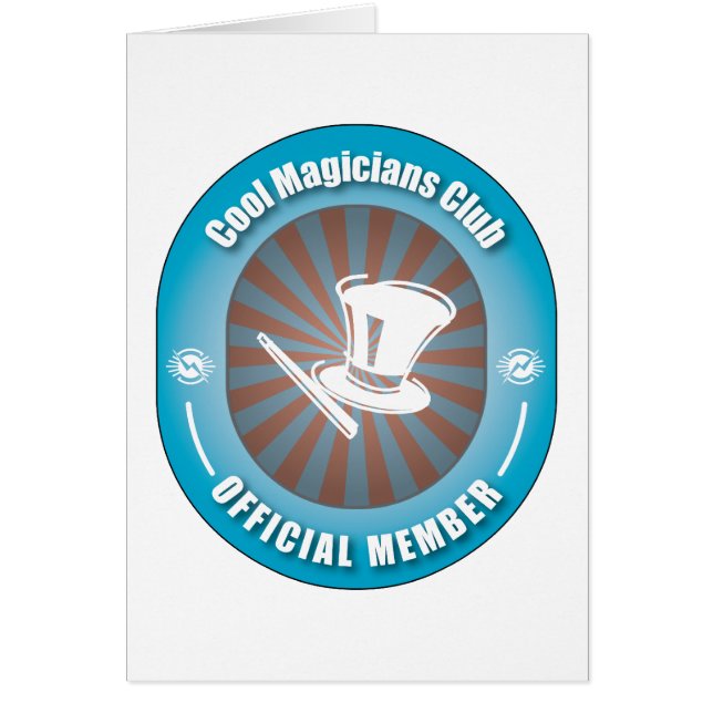 Cartão Clube legal dos mágicos (Frente)