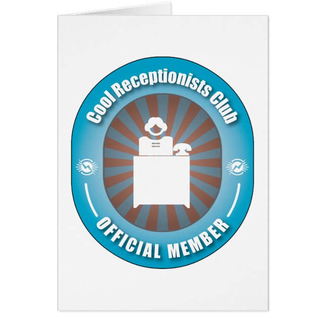 Cartão Clube legal dos recepcionistas (Frente)
