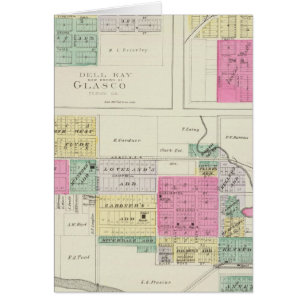 Cartão Clyde, Glasco, Jamestown, Kansas