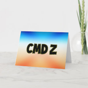 CARTÃO CMD Z