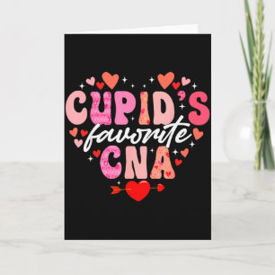 Cartão Cna Favorito de Cupido Dia dos Namorados Enfermage
