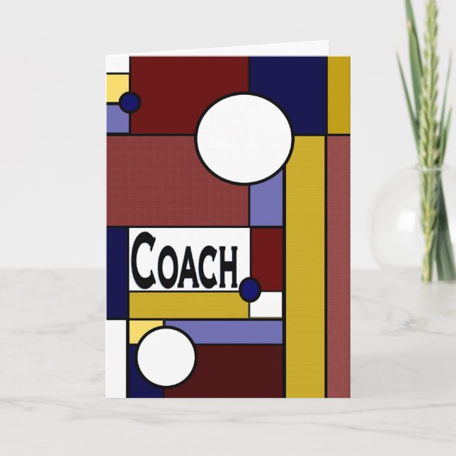 Cartão Coach - Original - Happy Father's Day (Frente)