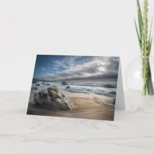 Cartão Coastline   Stormy Big Sur, Califórnia