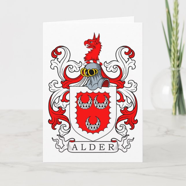 Cartão Coat of Arms (Frente)