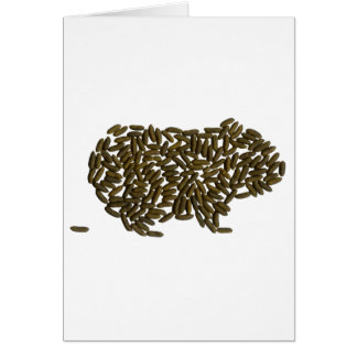 Cartão Cobaia clássica