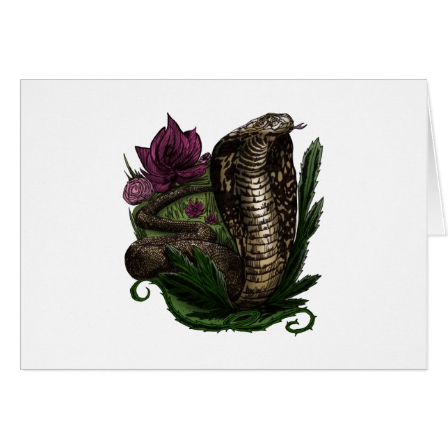 Cartão Cobra (Frente Horizontal)