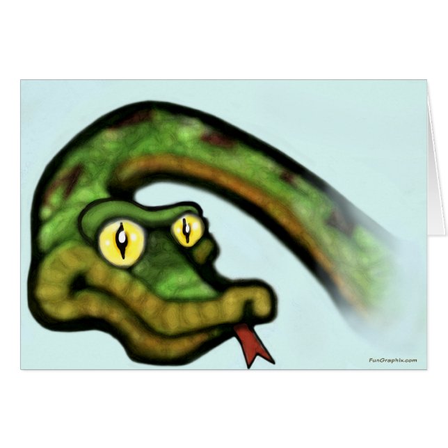 Cartão Cobra (Frente Horizontal)