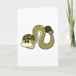 Cartão Cobra como Soldado com Arma