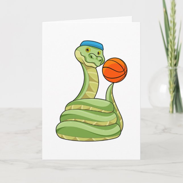 Cartão Cobra no Esporte de Basquetebol (Frente)